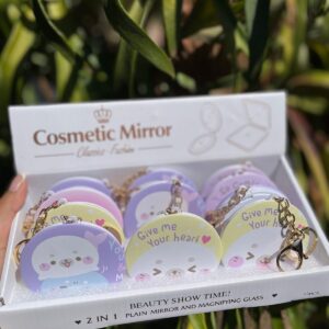 Espejo con Diseño y llavero ✨