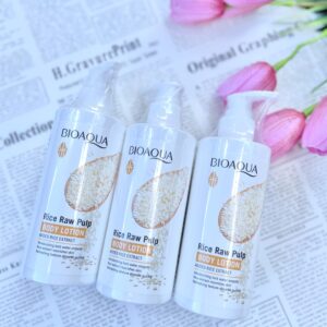 Crema corporal BIOAQUA DE ARROZ