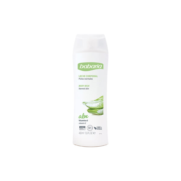 Leche corporal pieles normal aloe Vera, Babaria 400ml
