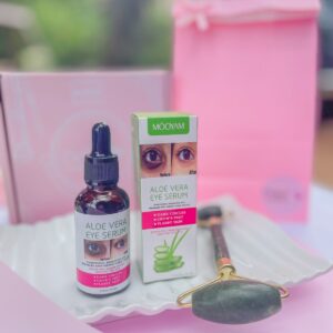 Kit Anti-ojeras🧖‍♀️ Rodillo facial más serum para ojeras