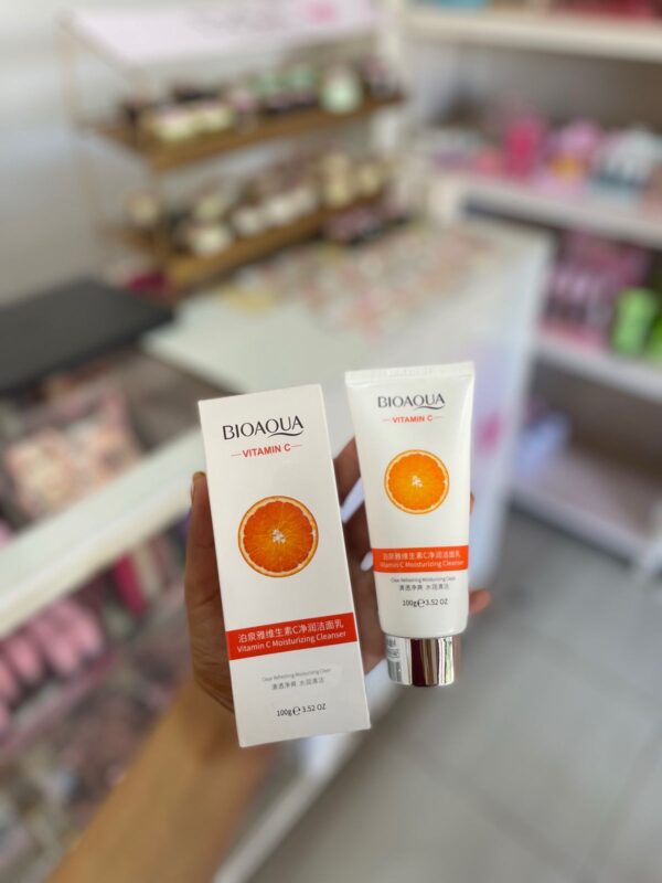BioaQua jabón facial vitamina C🍊