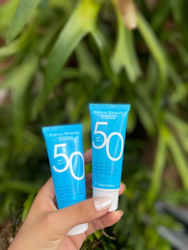 Protector solar kaliya Beauty factor 50