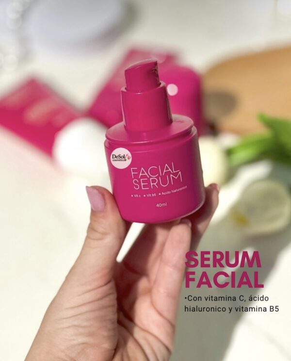 Serum de vitamina c, ácido hialuronico y vitamina B5