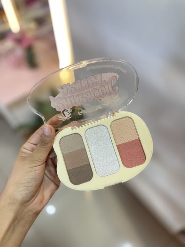 Trío de productos! Contorno iluminador y rubor