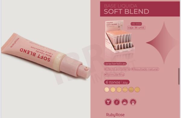 BASE LINEA ROSA RUBY ROSE