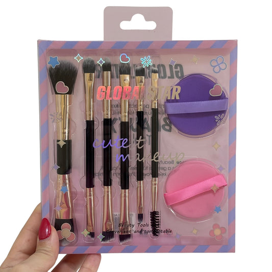 Set de brochas y esponjitas