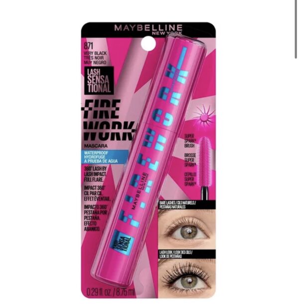Máscara Maybelline fire Word