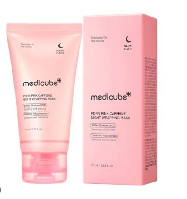 Medicube PDRN Pink Caffeine Night Wrapping Mask