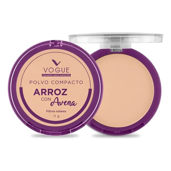 Polvo Compacto Arroz con Avena - Vogue