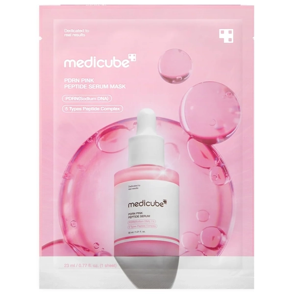 Medicube PDRN Pink Peptide Serum Mask